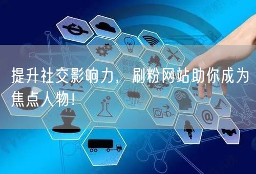 提升社交影响力，刷粉网站助你成为焦点人物！