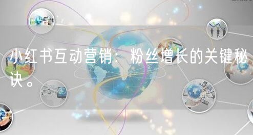 小红书互动营销：粉丝增长的关键秘诀。