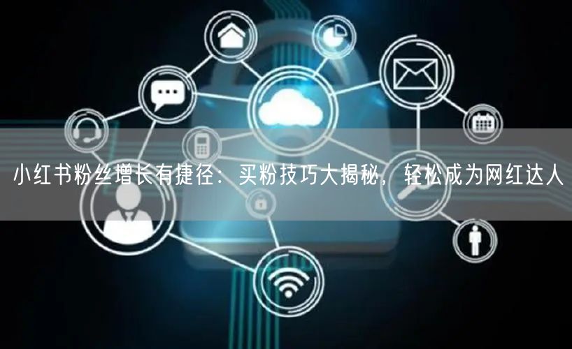 小红书粉丝增长有捷径：买粉技巧大揭秘，轻松成为网红达人