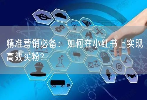 精准营销必备：如何在小红书上实现高效买粉?