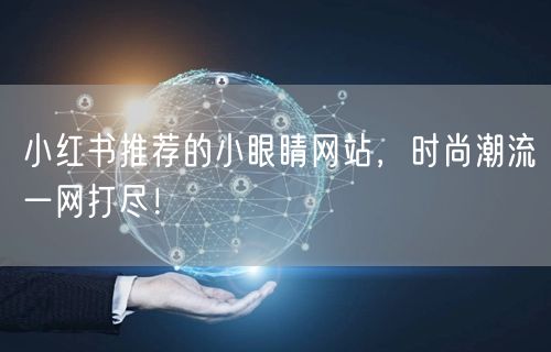 小红书推荐的小眼睛网站，时尚潮流一网打尽