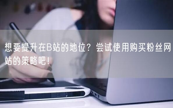 想要提升在B站的地位？尝试使用购买粉丝网站的策略吧！