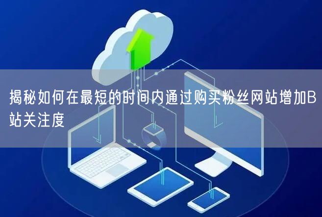 揭秘如何在最短的时间内通过购买粉丝网站增加B站关注度