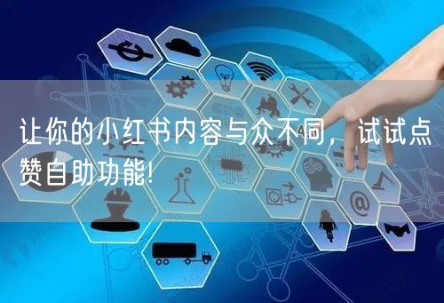 让你的小红书内容与众不同，试试点赞自助功能!
