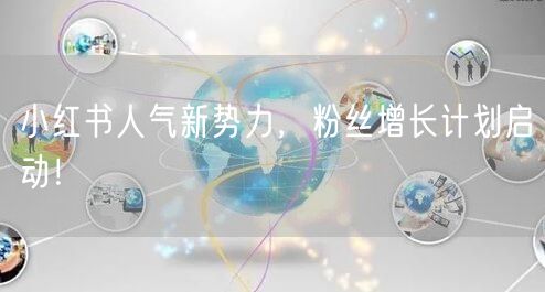 小红书人气新势力，粉丝增长计划启动！
