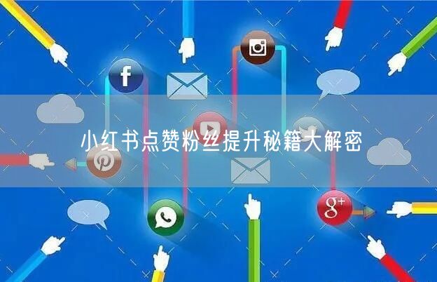 小红书点赞粉丝提升秘籍大解密