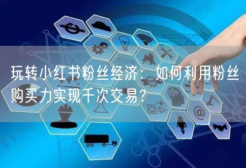 玩转小红书粉丝经济：如何利用粉丝购买力实现千次交易？