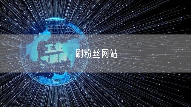 刷粉丝网站