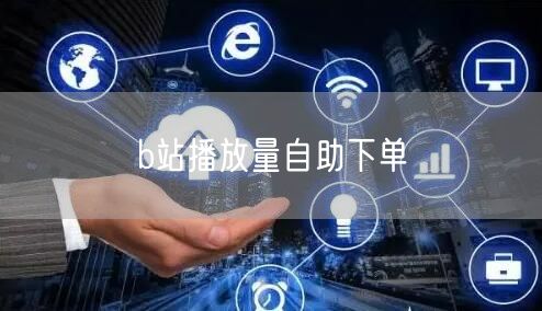 b站播放量自助下单