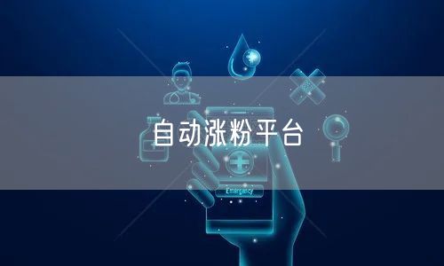 自动涨粉平台