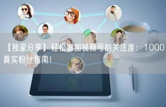 【独家分享】轻松增加视频号的关注度：1000真实粉丝指南！