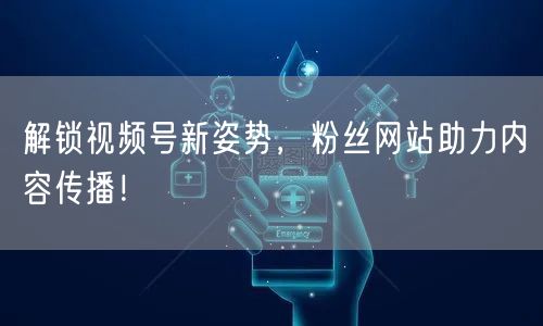 解锁视频号新姿势，粉丝网站助力内容传播！