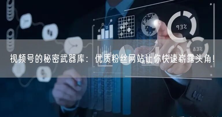 视频号的秘密武器库：优质粉丝网站让你快速崭露头角！