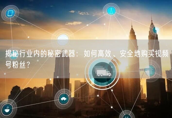 揭秘行业内的秘密武器：如何高效、安全地购买视频号粉丝？