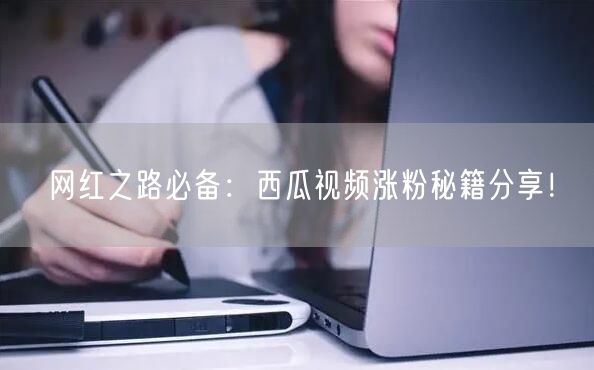 网红之路必备：西瓜视频涨粉秘籍分享！