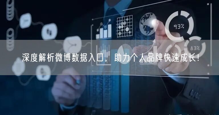 深度解析微博数据入口，助力个人品牌快速成长！
