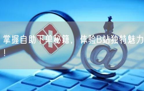 掌握自助下单秘籍，体验B站独特魅力！
