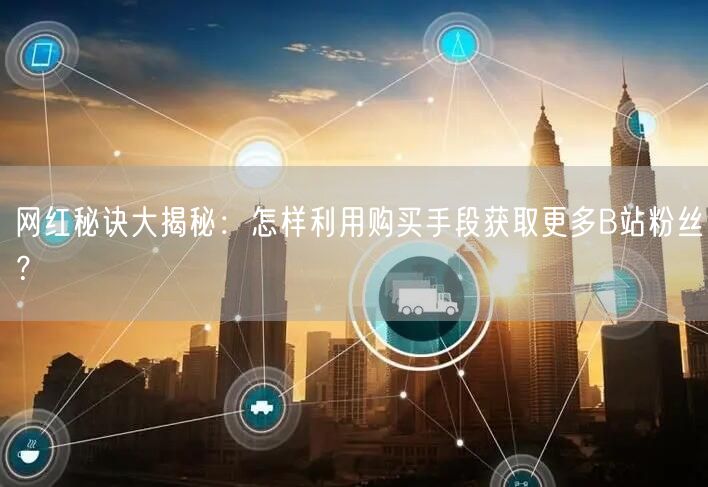 网红秘诀大揭秘：怎样利用购买手段获取更多