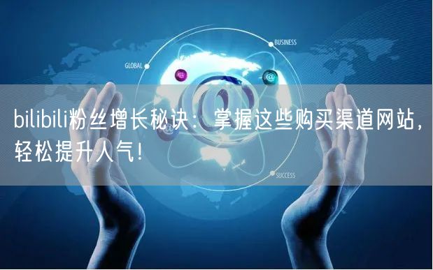 bilibili粉丝增长秘诀：掌握这些购买渠道网站，轻松提升人气！