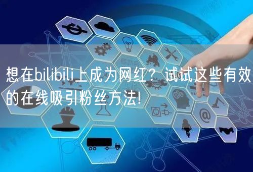 想在bilibili上成为网红？试试这些有效的在线吸引粉丝方法!