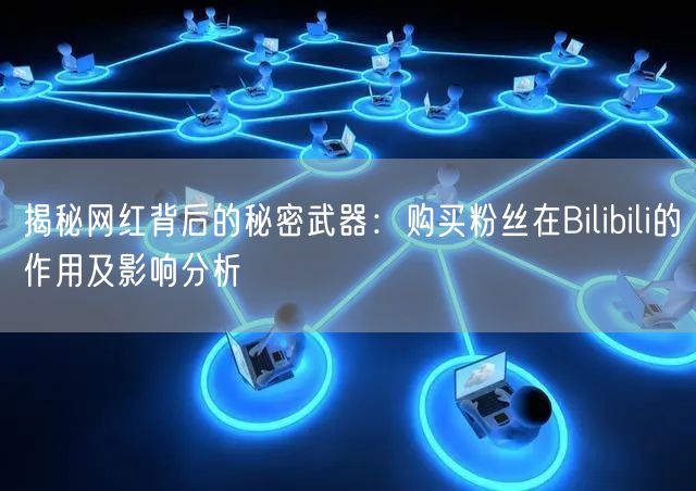 揭秘网红背后的秘密武器：购买粉丝在Bil